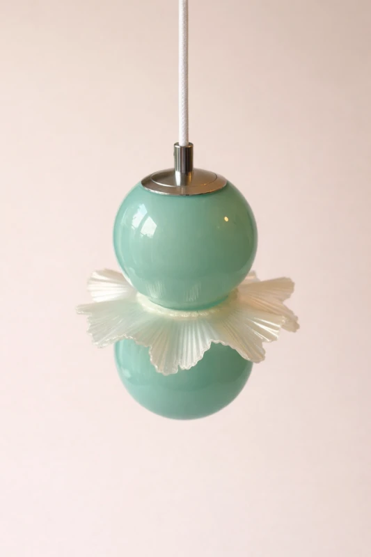 lampa-halka-lilijka-zielona-lampka-nocna-wiszaca